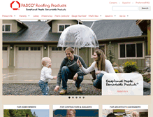 Tablet Screenshot of pabcoroofing.paccoast.com